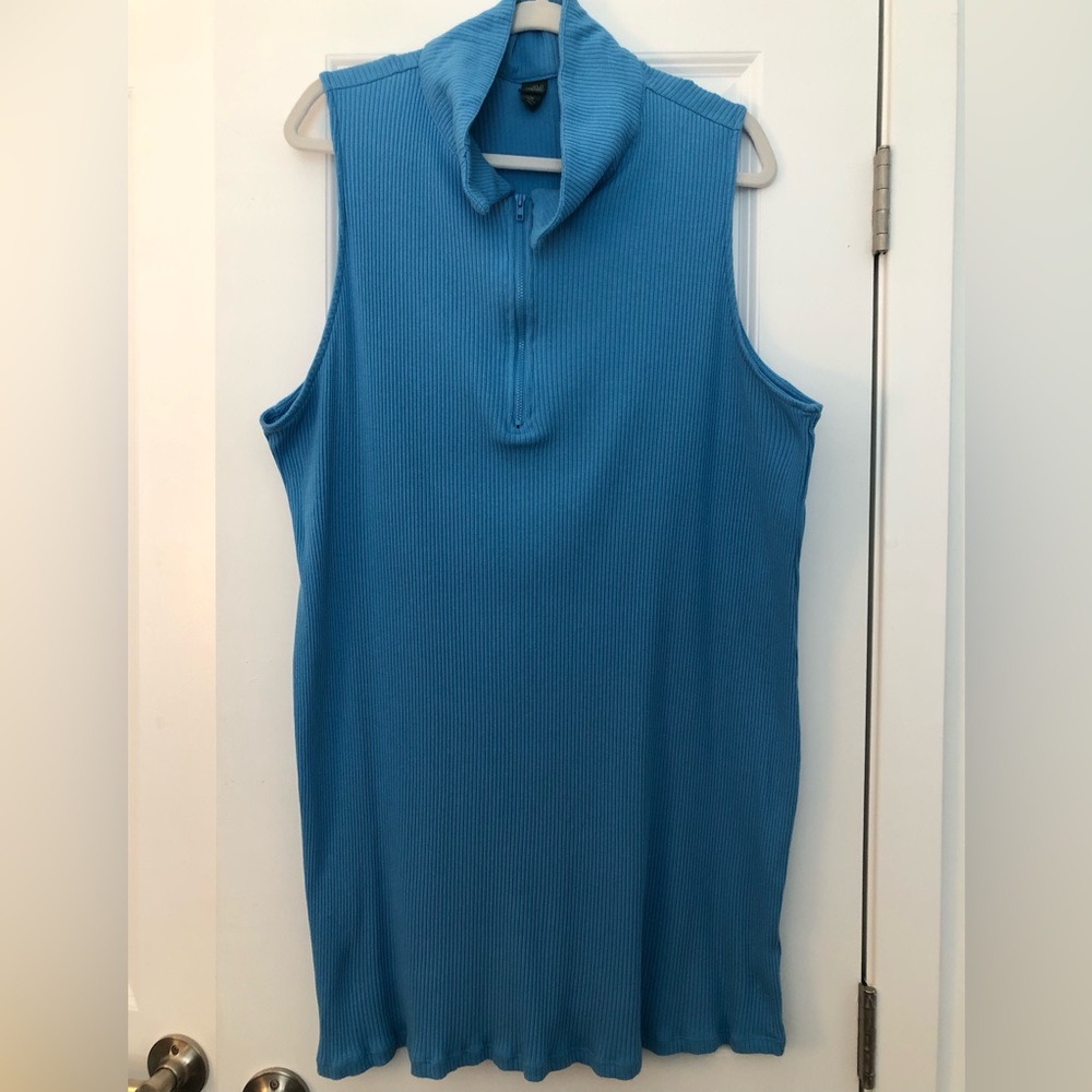 Wild Fable turquoise blue 3X tennis dress